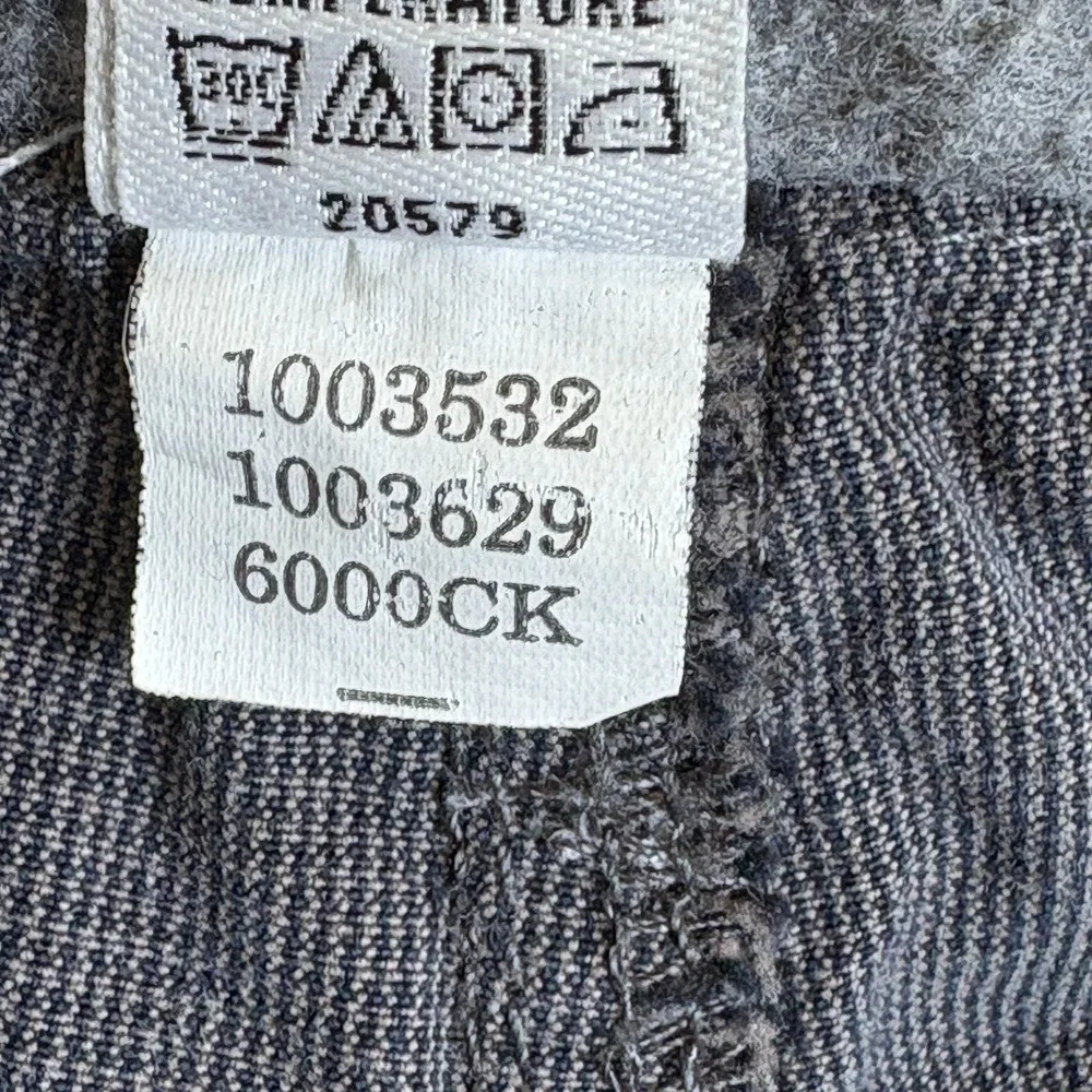 Calvin Klein Twill Pants Mens 28x27.5 Gray Cotton Mid Rise Pockets Straight Leg‎